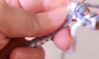 双元宝针围巾的织法 双元宝围巾细线起多少针